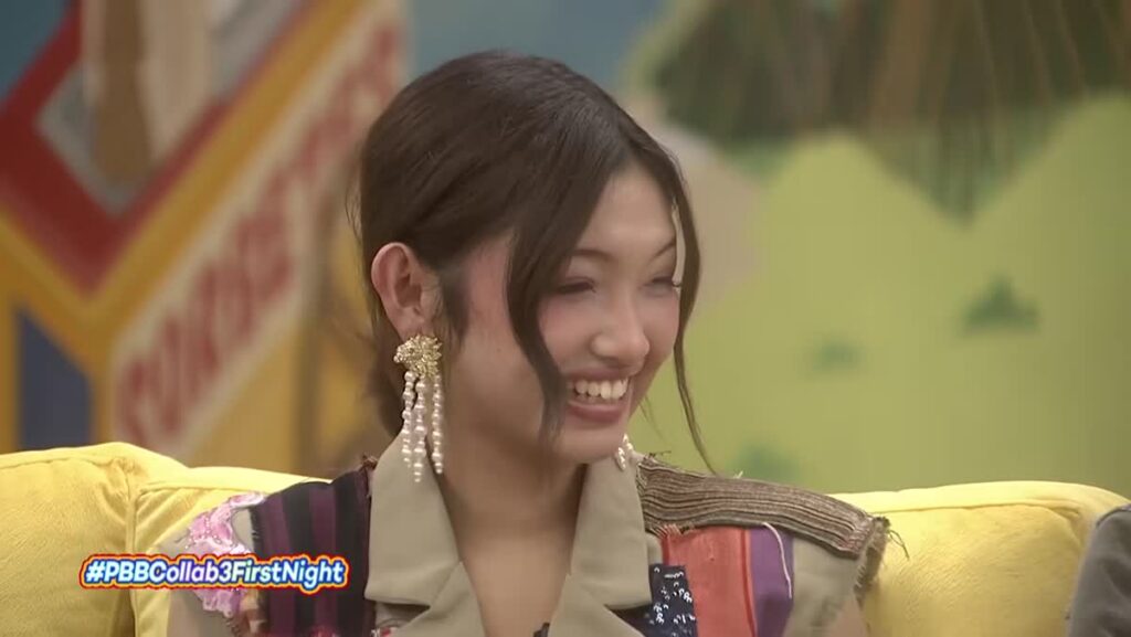 Gehlee ng UNIS na nakangiti sa unang gabi sa bahay ni Kuya, PBB Collab 3.0
