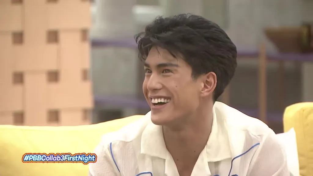 Si Anthony ng PBB Collab 3.0 na tumatawa habang sinusubukang bigkasin ang isang mahirap na salitang Tagalog