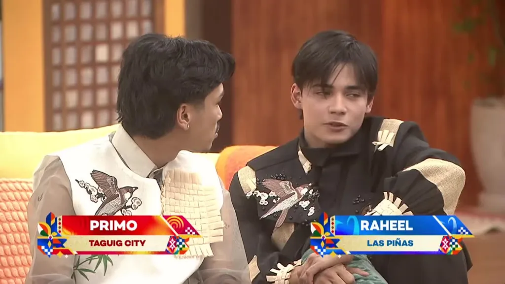 Primo at Raheel ng PBB Collab 3.0 na nag-uusap sa unang gabi