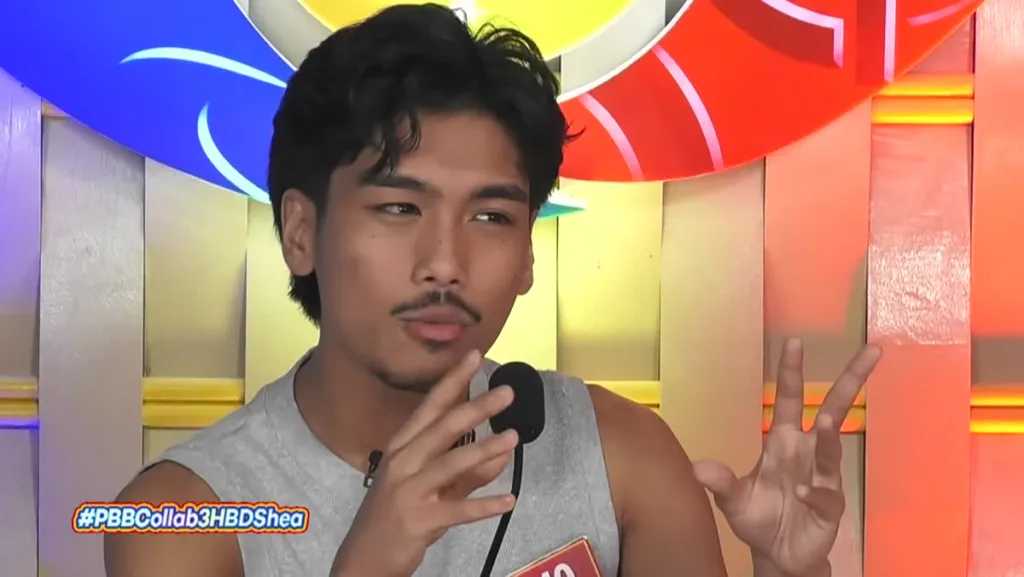 Primo ng PBB Collab 3.0 sa confession room habang ikinukuwento ang pagkakita kay Piolo Pascual