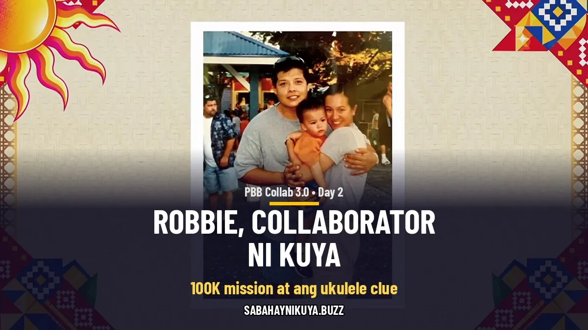 Robbie ang Unang Collaborator ni Kuya: Ang ₱100,000 Charity Mission at ang Ukulele Clue